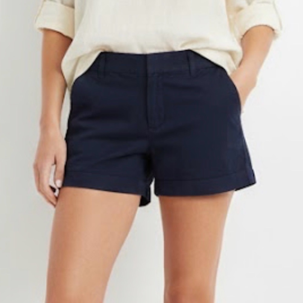 J. Crew Blue Bermuda Shorts Tailored Classic Style